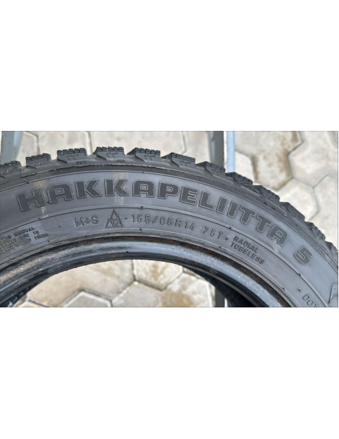 155/65r14 75t Nokian Hakkapeliitta 5 ( ar radzēm )