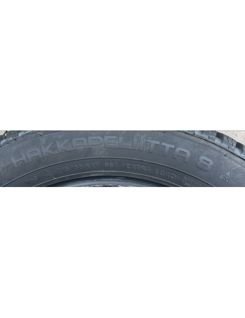 215/55r17 98t Nokian Hakkapeliitta 8 ( ar radzēm )
