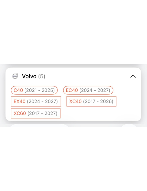 r20 oem Volvo